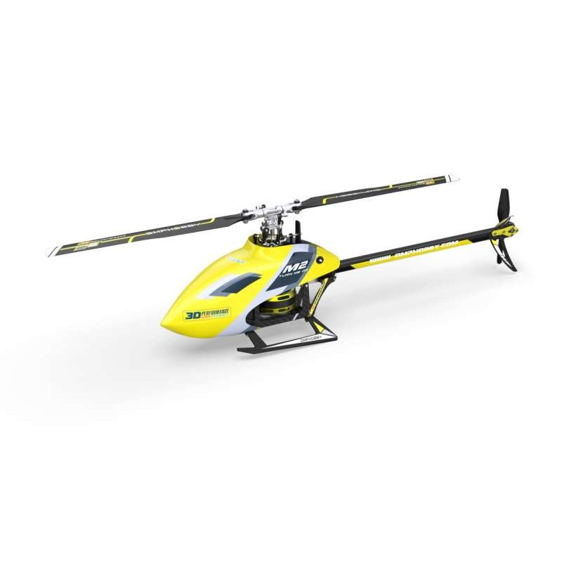 OMP Hobby M2 EVO Hélicoptère 3D PNP - Jaune