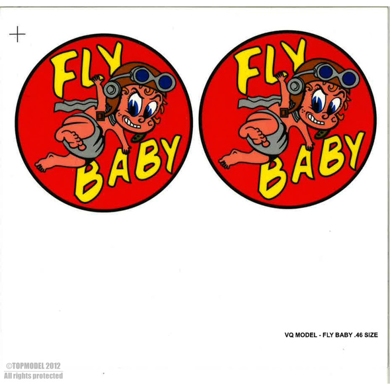 FLY BABY AUTOCOLLANTS