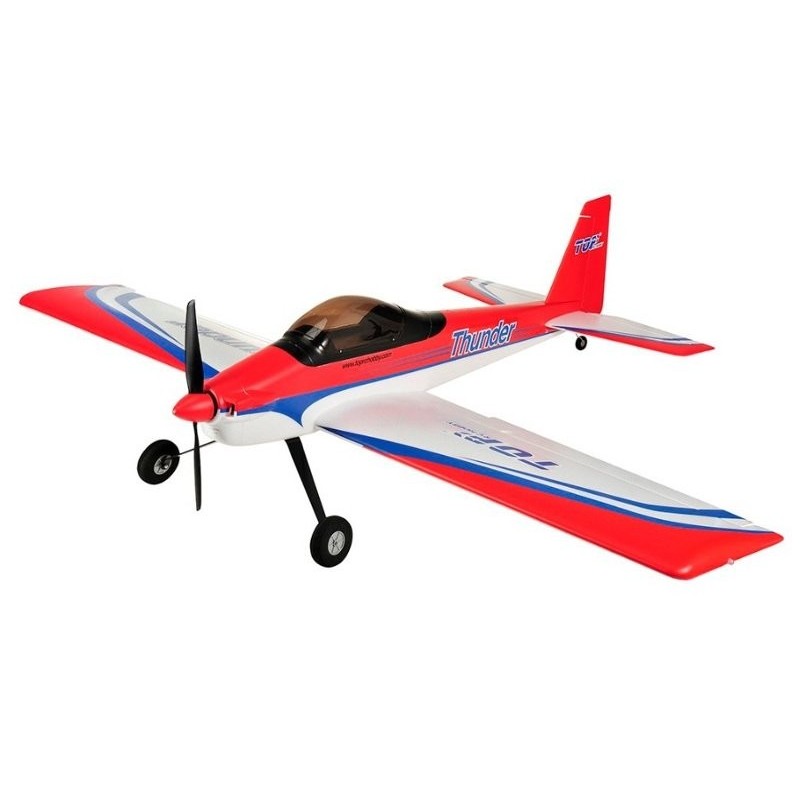 Aeromobile Top Rc Hobby Thunder Red PNP circa 1,38m