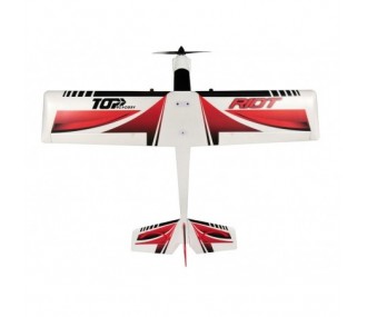 Avión Top Rc Hobby Riot rojo PNP aprox.1,40m