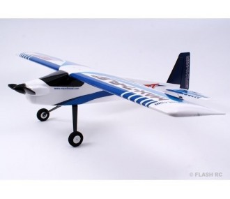 Avion Top Rc Hobby Riot bleu PNP env.1,40m