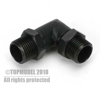 STAHLAUSGANG 90° M15 für FA-220, FG-36, FG-30