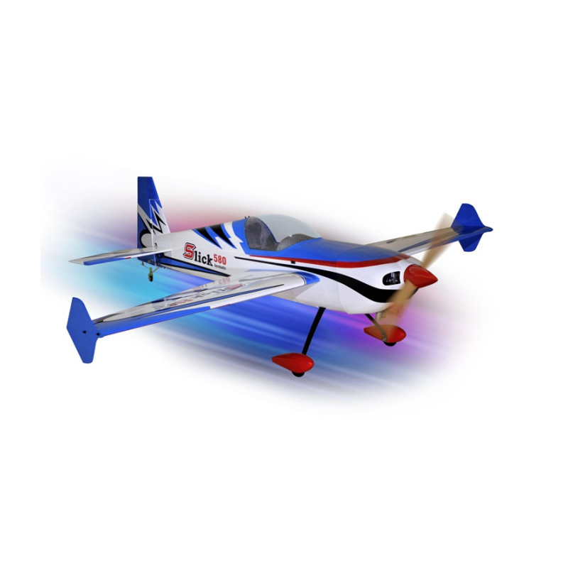 Flugzeug BLUE SLICK 580 1.85m (73") 30-40cc ARF CARBONE
