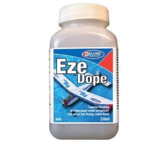 WATER-SOLUBLE COATING FOR FOAM MODELS - DELUXE EZE DOPE 250ML