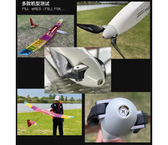 DUALSKY Tipo Z Cono ø 30mm albero motore 6,0mm per eliche basculanti FPS_30Z.6