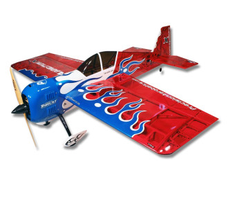 Precision Aerobatics Addiction X (V2) Flugzeug rot ca.1.27m - LEDs