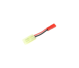 GForce GF-1301-006 Cable adaptador de corriente Caño macho a Mini Tamiya macho 20Awg Cable de silicona 1 ud.