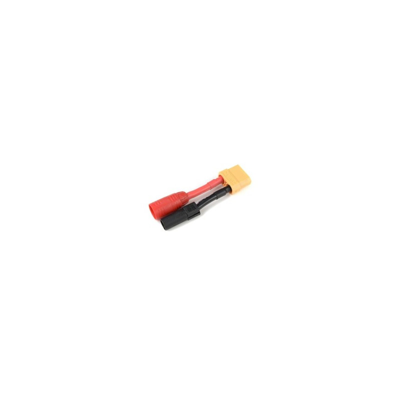 GForce GF-1301-148 Stromadapterkabel XT-90 weiblich in As-150 + XT-150 männlich 10Awg Silikonkabel 1 Stk.