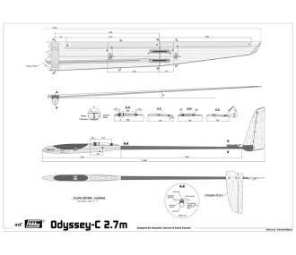 ODYSSEY 2,70m (cross tail) Art Hobby