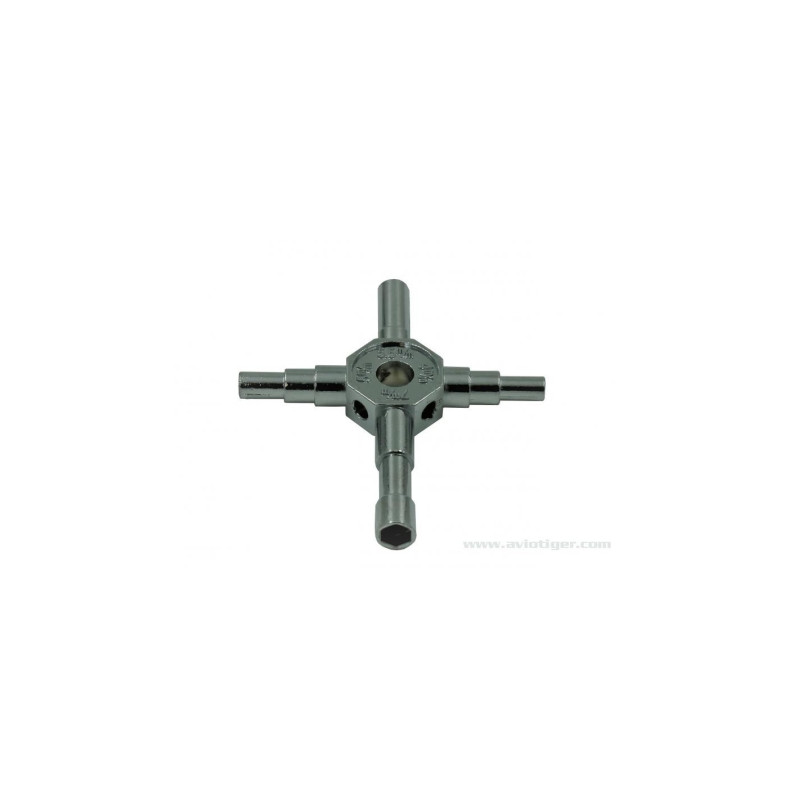 CLEF EN CROIX (4/5/5.5/7mm)