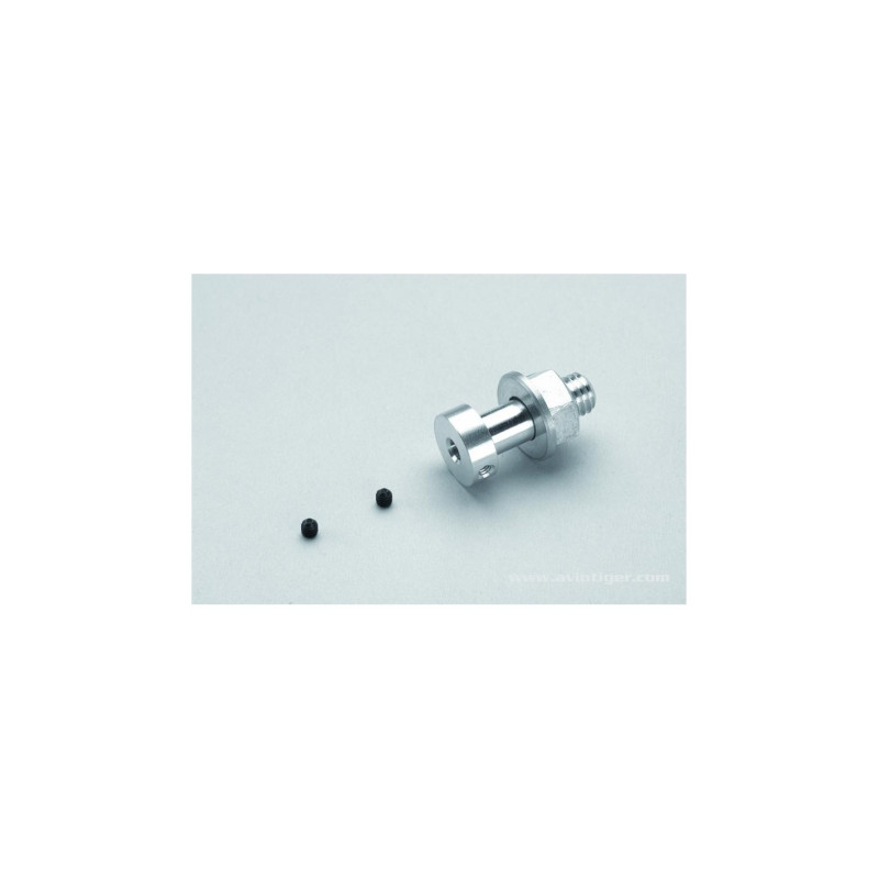 Adaptateur hélice M8 avec fixation par vis BTR pour axe de 4mm (S1)
