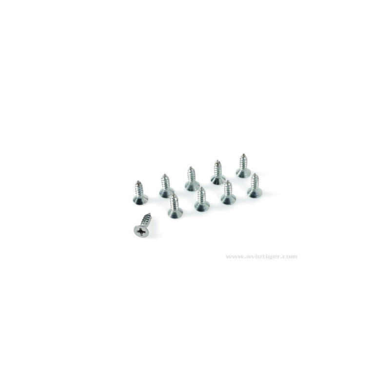 VITE A TESTA SVASATA INCROCIATA 2,9X9,5 ACCIAIO INOX S10