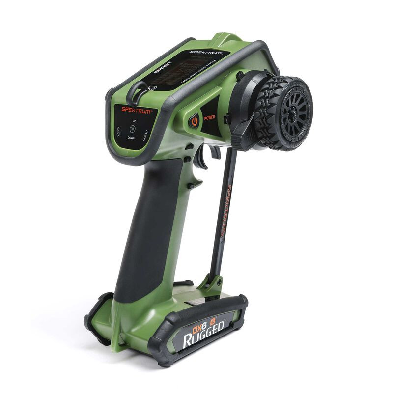 Spektrum DX6 Rugged 6-Kanal-Funkgerät DSMR grün