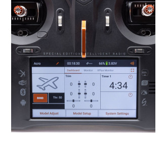 Radio iX14+ SE 20ch Spektrum DSMX 2.4Ghz combo RealFlight
