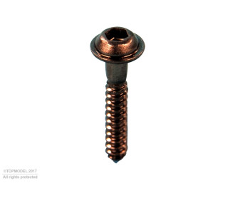 VIS AUTO-TARAUDANTE 2,3x15mm TETE Chc 30pcs