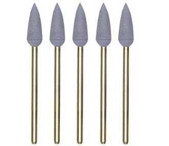 Polissoirs en Silicone, Ogives (x5) - PROXXON 28288