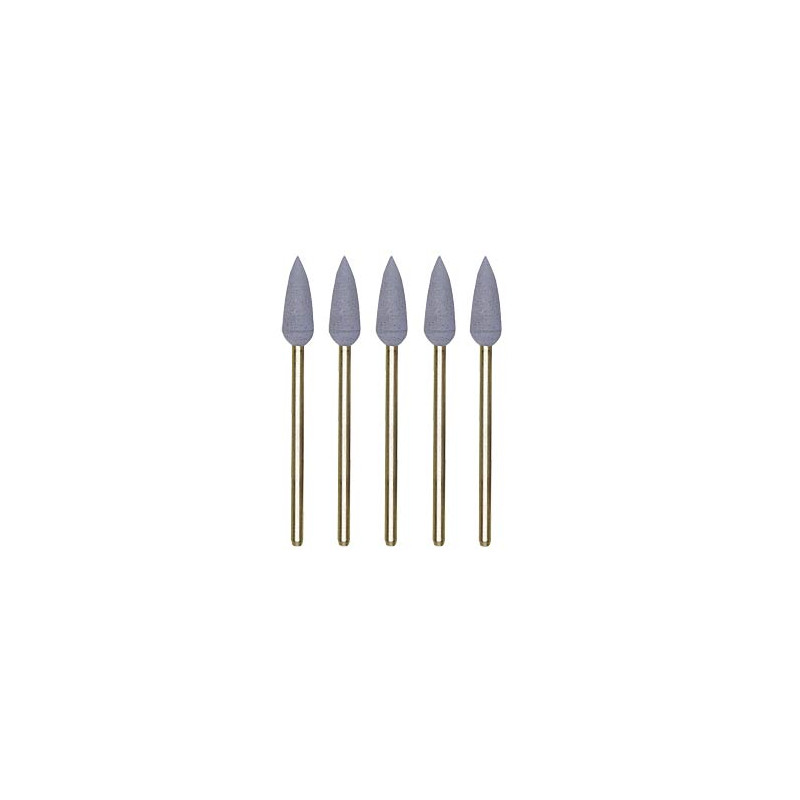 Polissoirs en Silicone, Ogives (x5) - PROXXON 28288