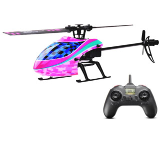 6-Achsen-Gyrocopter flybarless E130 RTF Pink