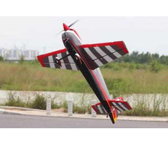 Acrobatico - Pilota RC - Slick 74 - (circa 1,88m) - Rosso, Grigio, Bianco