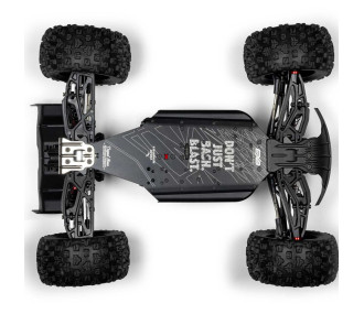 1/8 KRATON 6S EXB 4X4 RTR Camion Veloce Brushless, NERO - ARA8708V6T1