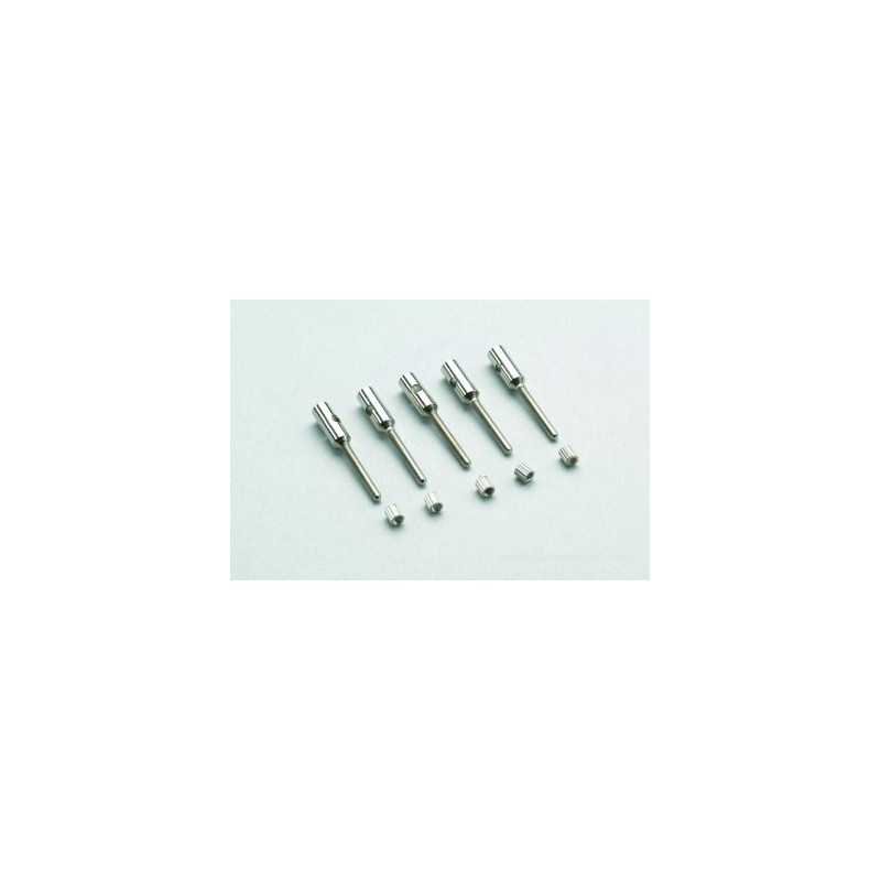 Alu-Endkappe M2 für Carbon-Rohr Durchm. 3 mm (S5)