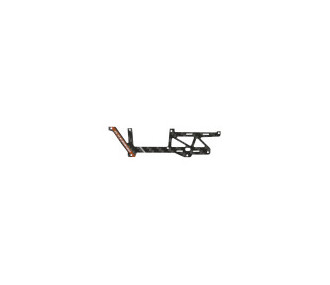 Juego de placas de fibra de carbono del fuselaje derecho (Charm Orange)