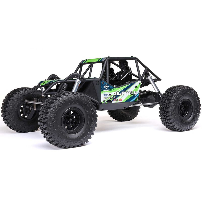 1/8 AXP8 Gilamon 2.2 4X4 RTR Cepillado Trail Buggy, Verde