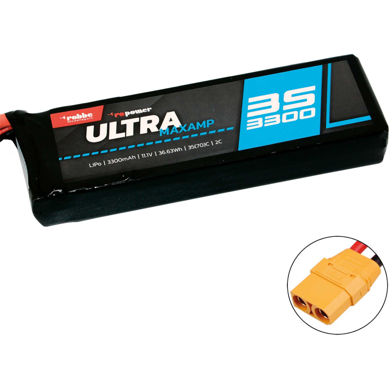 ROBBE RO-POWER ULTRA MAXAMP 3300MAH 11,1V 3S XT90
