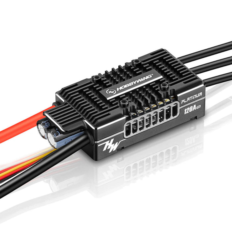 Controleur Brushless 3-8S 120 SBEC Platinum V5 HOBBYWING
