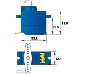 SERVO PICO TOPMODEL 1516