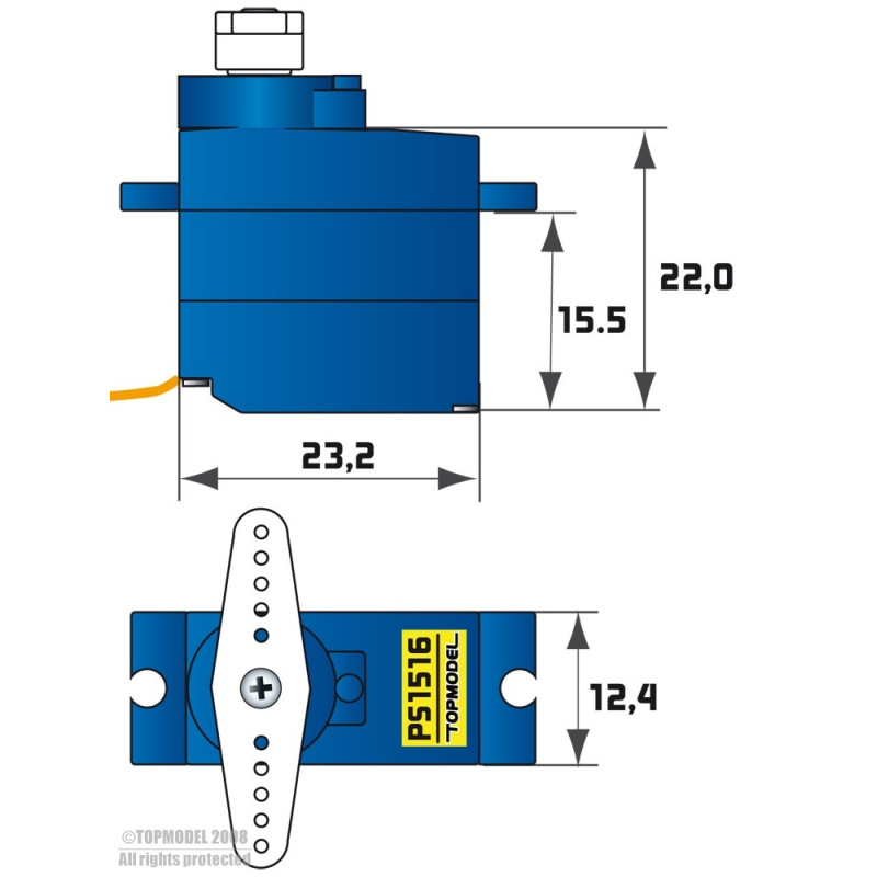 SERVO PICO TOPMODEL 1516