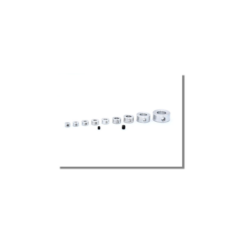 stoppring 4 mm alu