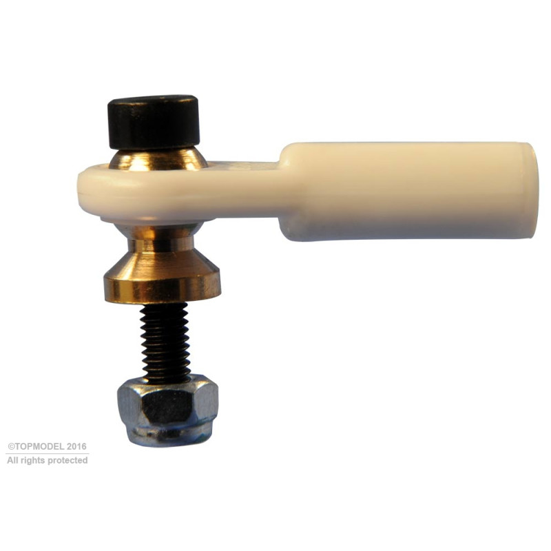 TAPÓN REDONDO V1, Ø7, M3/3 CORTO 6pcs