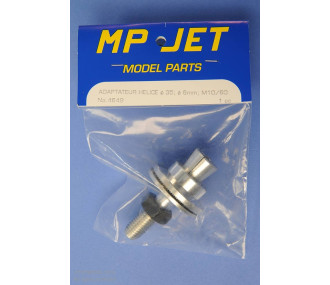 ADAPTATEUR HELICE Ø35 pour arbre 6mm, M10/60