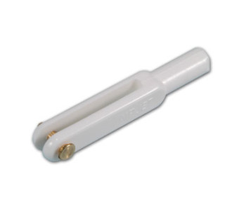 NYLON CAP M3 METAL AXLE Ø2,5mm 10pcs