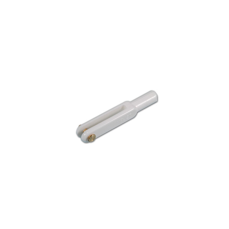 NYLON CAP M3 METAL AXLE Ø2,5mm 10pcs