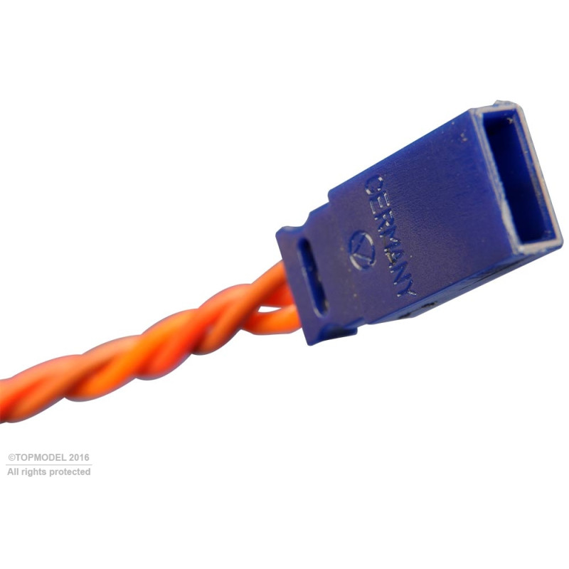 CONNECTEUR FEMELLE JR/GR avec fil 30cm