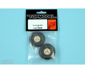 ROUE JANTE ALU Ø44mm La paire