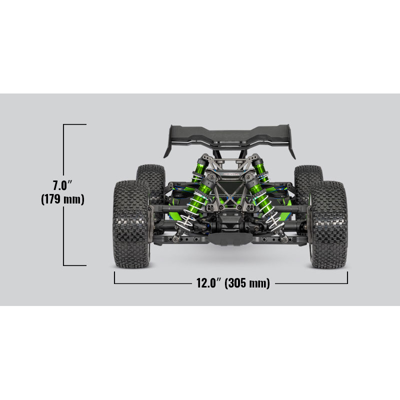 Team Magic E5 HX Monster Truck 1:10 4WD RTR Brushless Waterproof grün TM510003G