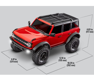 TRX-4M FORD BRONCO 1/18 cyber orange