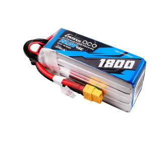 Gens ace lipo 6S 22.2V 1800mAh 45C battery xt60 socket