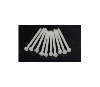 vis nylon m6*60 AVEC FENTE INTEGREE 10pcs