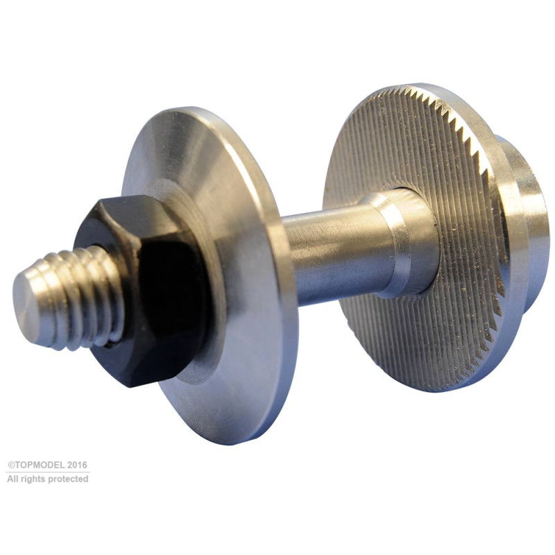 ADATTATORE HELICE Ø35 per albero 6mm, M10/50