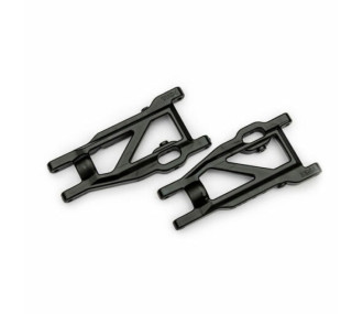 BLACK HD FRONT / REAR LOWER SUSPENSION WISHBONES (X2)