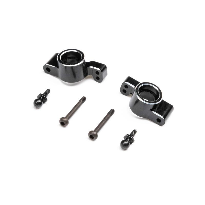 Aluminium-Raketen hinten: Micro-B LOSI