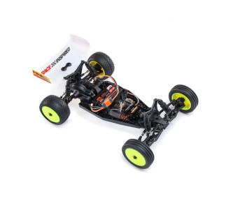 Losi 1/16 Mini-B 2WD RTR Brushless rouge (avec batterie et chargeur