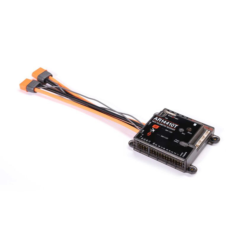 Spektrum AR14410T DSMX 14-channel PowerSafe receiver, Telemetry