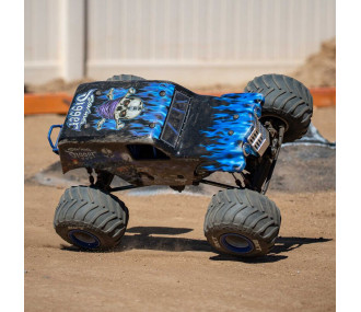 1/8 LMT 2.0 Grave Digger 4X4 Solid Axle Brushless Monster Truck RTR blue