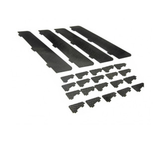 Generador de carbono Vortex - Katana 60 Precision Aerobatics (20pcs)
