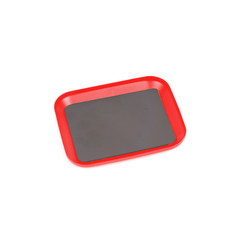 Plateau à vis rouge